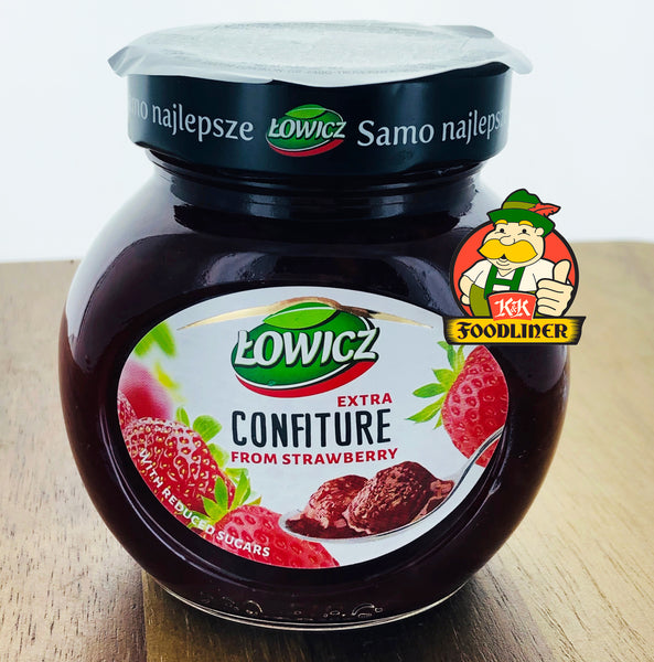 ŁOWICZ Jam Extra Confiture from strawberry