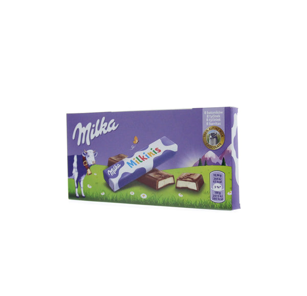 Milka Milkinis Milk Alpine Milk Chocolate with Milk Cream Filling 87.5 –  Parthenon Foods
