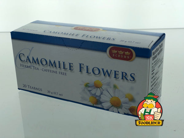 3 CROWN Tea Camomile Flowers