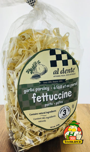 AL DENTE Garlic Parsley Fettuccine