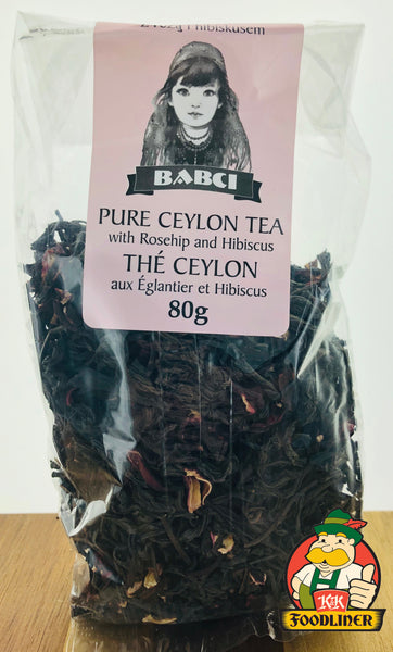 BABCI Pure Ceylon Tea with Rosehip and Hibiscus