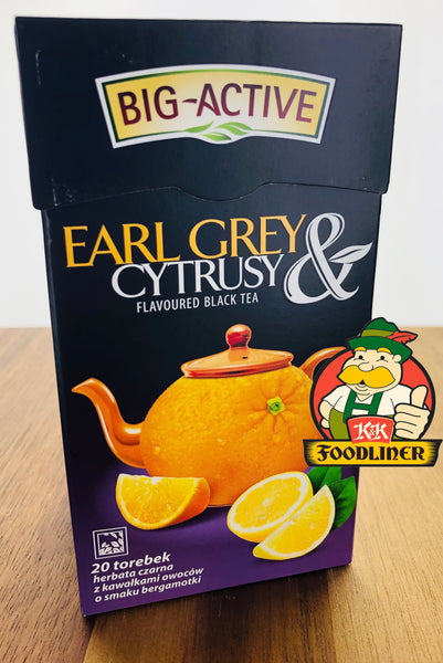 BIG ACTIVE Earl Grey & Cytrusy