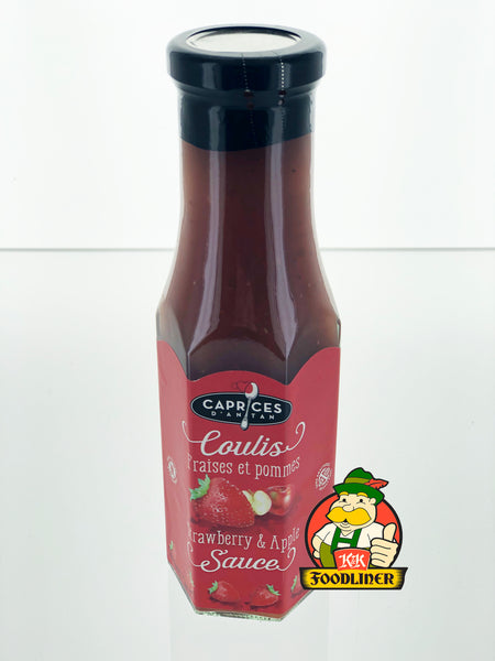 CAPRICES Strawberry & Apple Sauce