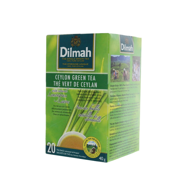 DILMAH Tea Ceylon Green w/Lemongrass