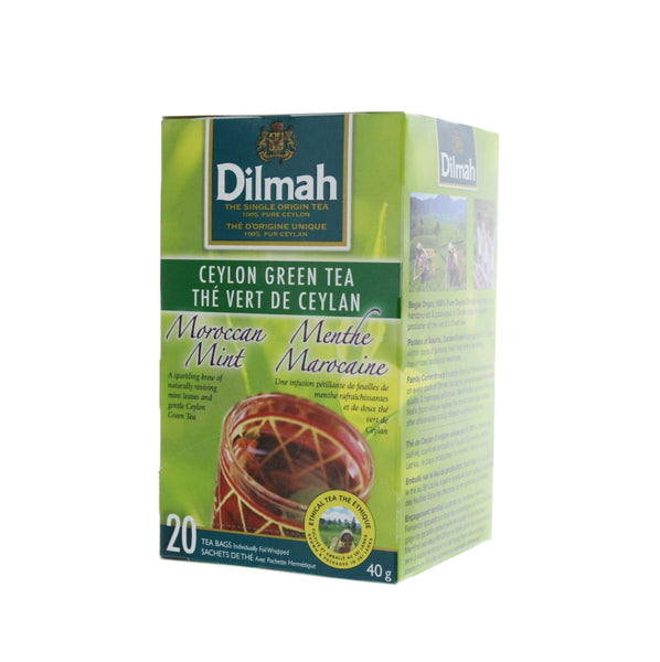 DILMAH Tea Green w/Moroccan Mint