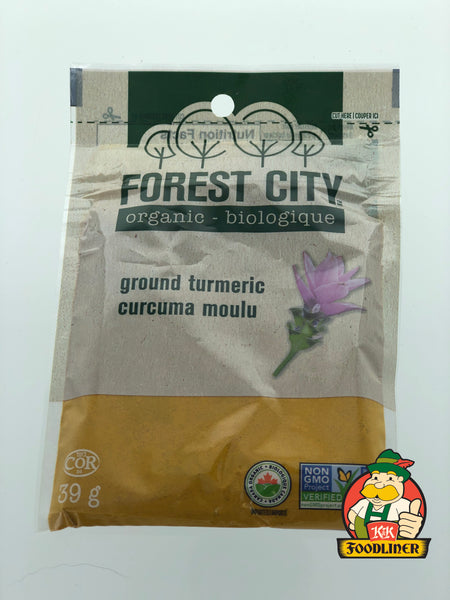 Forest City Organic Ground Turmeric