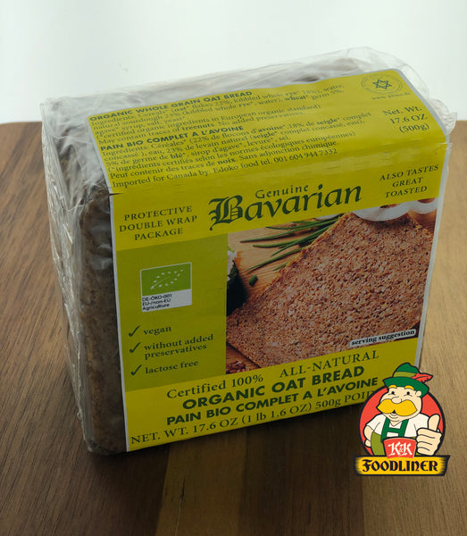 GENUINE BAVARIAN Organic Oat Bread
