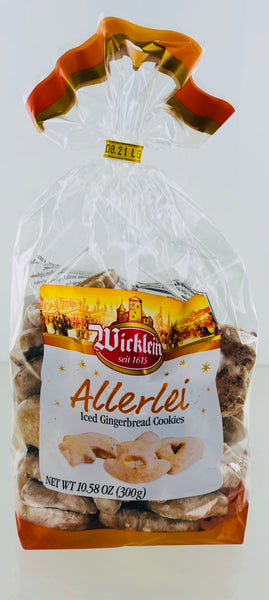 WICKLEIN Allerlei Iced Gingerbread Cookies
