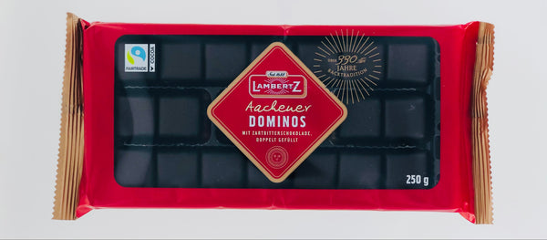 LAMBERTZ Aachener Dominos mit Zartbitterschokolade 250g