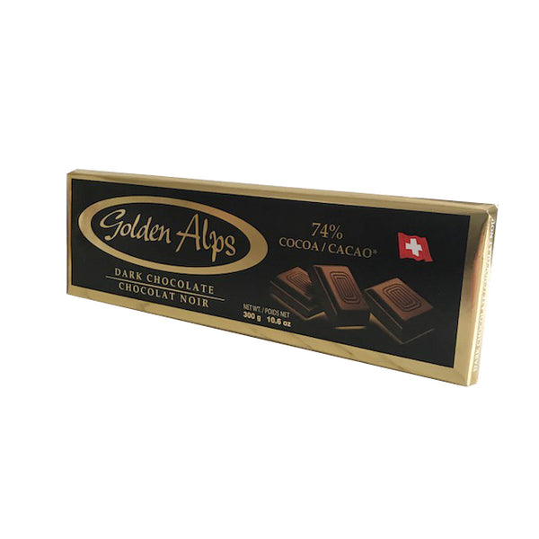 GOLDEN ALPS 74% Dark Chocolate
