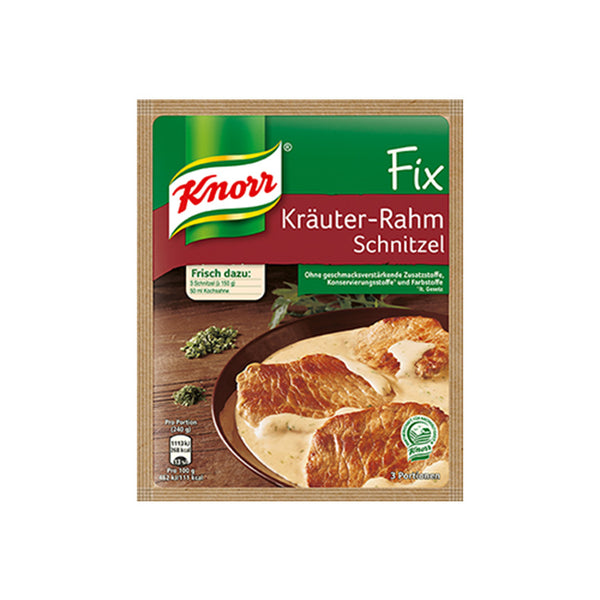 KNORR Fix Kräuter-Rahm Schnitzel