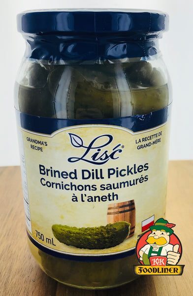 LISC Brined Dill Pickles