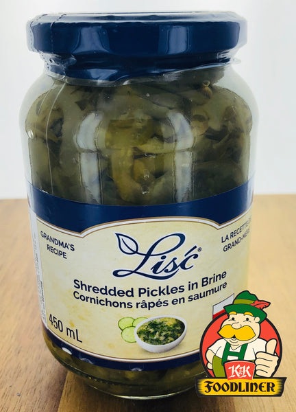LISC Shredded Pickles in Brine