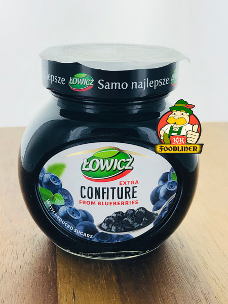 ŁOWICZ Jam Extra Confiture from blueberries