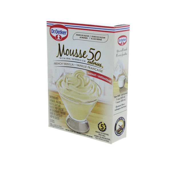 DR. OETKER Mousse 50 Calories French Vanilla