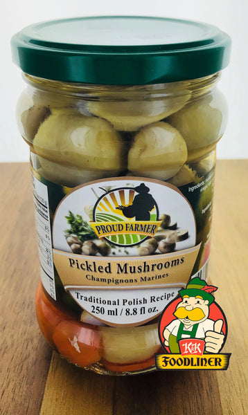 PROUD FARMER  Pickled Mushrooms