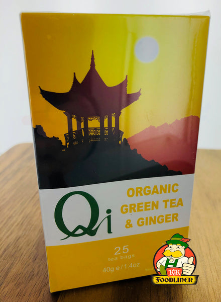 QI Organic Green Tea & Ginger