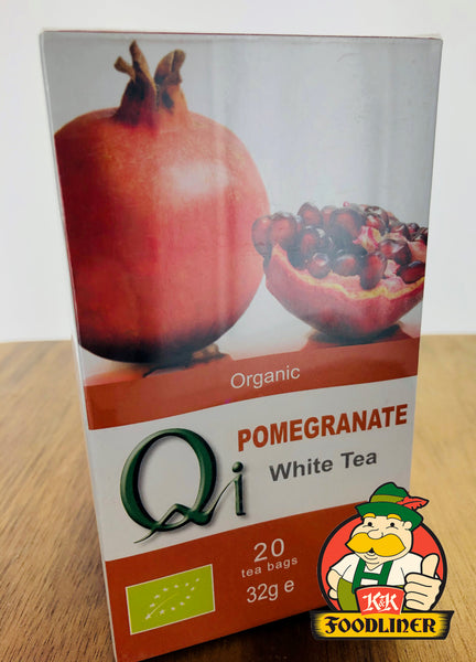 QI Pomegranate White Tea