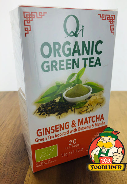 QI Organic Green Tea Ginseng & Matcha