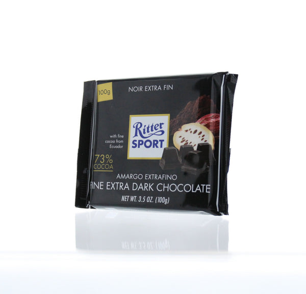 RITTER SPORT CV Fine Extra dark Chocolate 73%