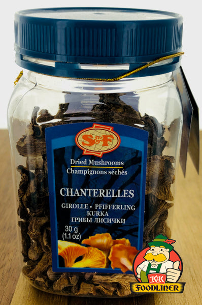 S&F Dried Mushrooms Chanterelles