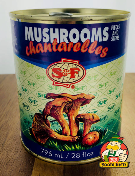 S&F Mushroom Chantarelles 796ml