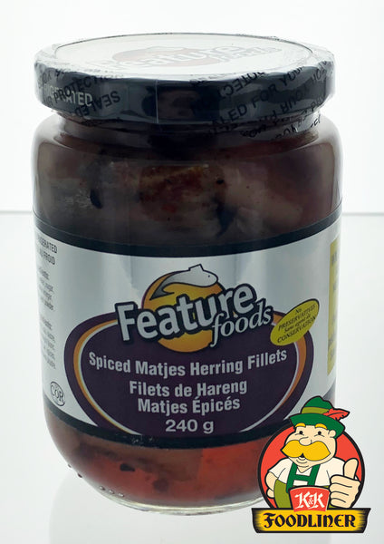 FEATURE Spiced mates herring fillets