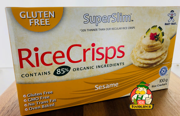 SUPERSLIM Rice Crisps Gluten Free (Multiple Varieties)
