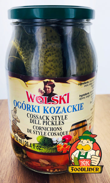 WOLSKI Cossack Style Dill Pickles