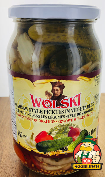 WOLSKI Warsaw Style Pickles in Vegetable