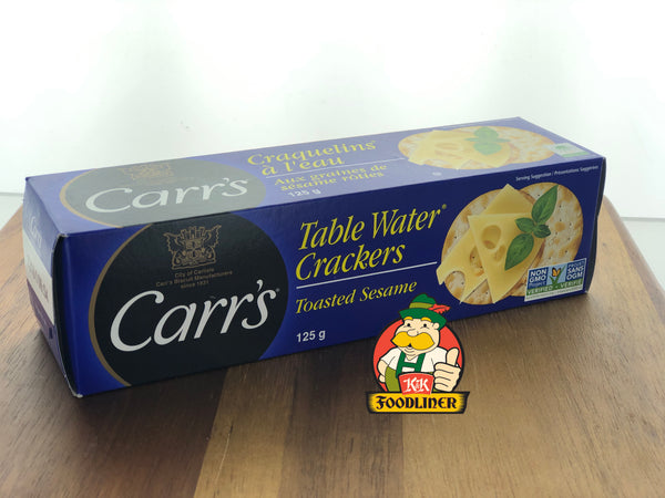 CARRS Table Water Crackers Toasted Sesame