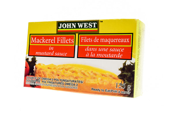 JOHN WEST Mackerel Fillets in Mustard Sauce