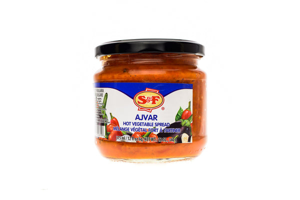 S&F Ajvar Hot Vegetable Spread