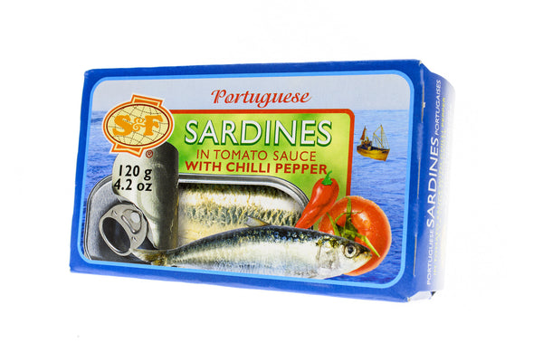 S&F Portuguese Sardines in Tomato Sauce w/Chilli Pepper