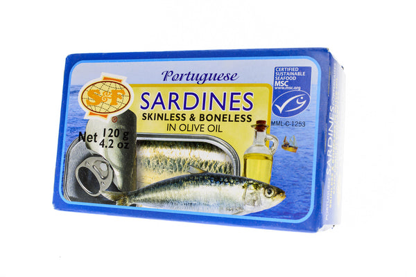 S&F Portuguese Sardines Skinless and Boneless in Olive Oil