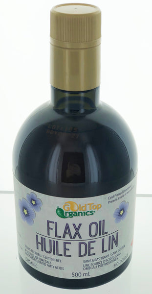 Gold Top Organics Flax Oil