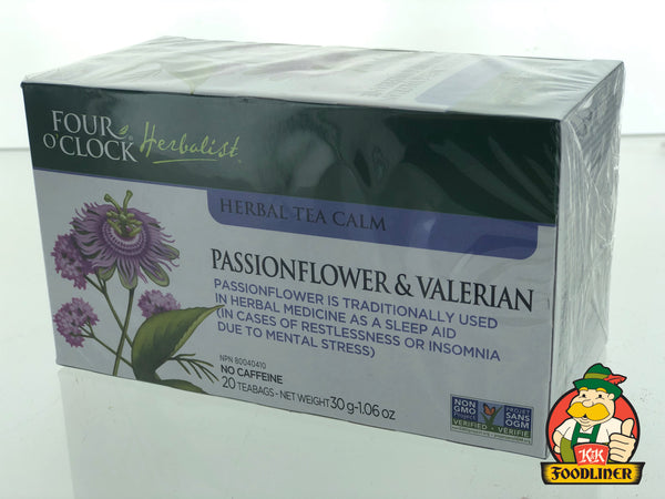 FOUR O’CLOCK Tea Passionflower & Valerian