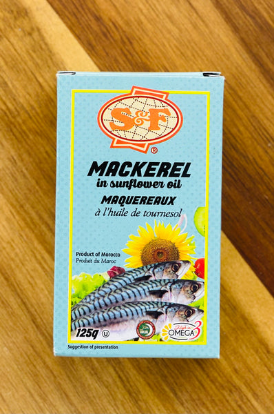 S&F Mackerel in Sunflower Oil