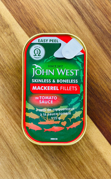 John West Mackerel Fillets in Tomato Sauce
