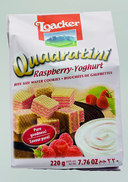 Loacker Quadratini Raspberry-Yoghurt
