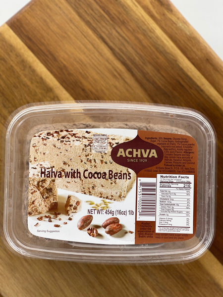 Achva  Halva with Cocoa Beans