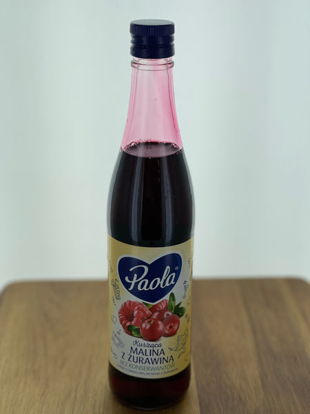 Paola Raspberry & Cranberry  Syrup