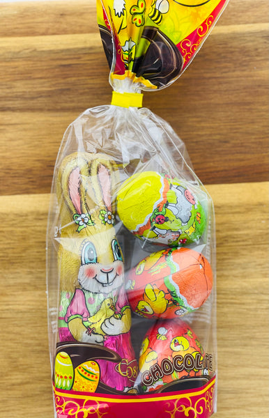 Cosmo Chocolate Bunny in a bag