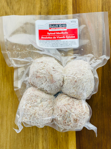 Dutch Grill Spiced Meatballs
