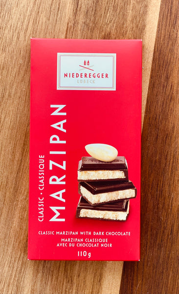 Niederegger Lubeck Marzipan with Dark Chocolate Bar