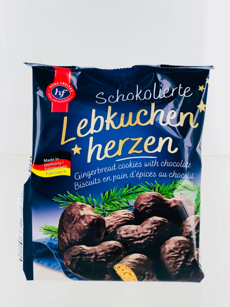 HANS FREITAG Schokolierte Lebkuchen herzen (Gingerbread with chocolate)