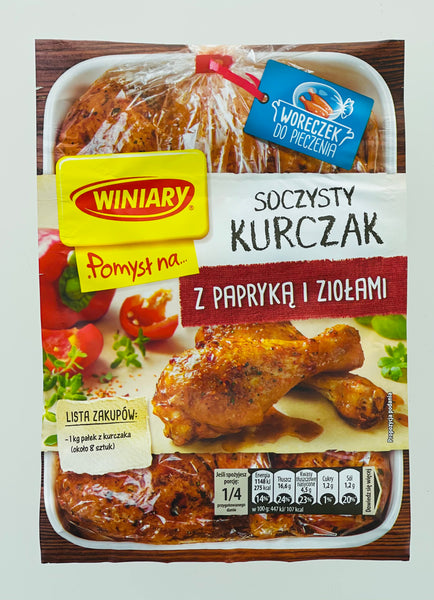 WINIARY Soczysty Kurczak Z Papryika i Ziolami