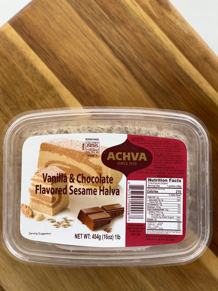Achva Vanilla & Chocolate  Halva