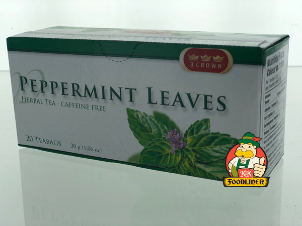 3 CROWN Tea Peppermint Leaves