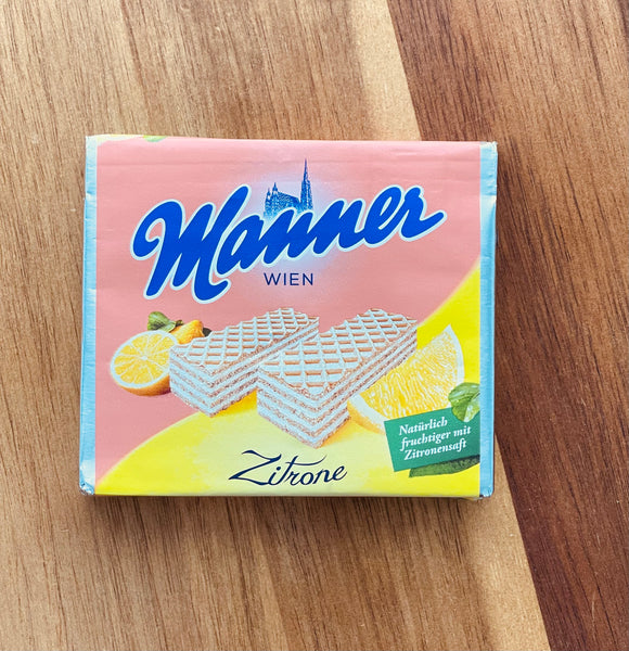 MANNER SQ Wafer Zitrone